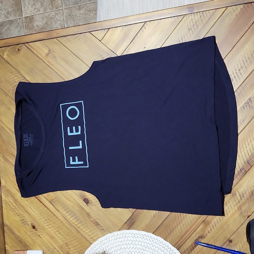 Fleo Navy Muscle Tank Size L